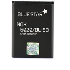Aku Blue Star sobib Nokia 3220 / 5200 / N80 / N90, 1000 mAh (BL-5B) hind ja info | BlueStar Mobiiltelefonid, foto-, videokaamerad | kaup24.ee
