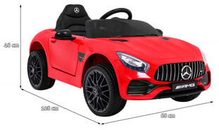 Одноместный электромобиль Mercedes Benz GT, красный цена и информация | Электромобили для детей | kaup24.ee