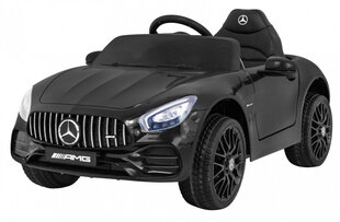 Mercedes Benz GT ühekohaline elektriauto, must hind ja info | Laste elektriautod | kaup24.ee