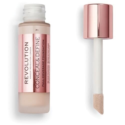 Vedel jumestuskreem Revolution Make Up Conceal & Define F4, 23 ml F4 цена и информация | Jumestuskreemid, puudrid | kaup24.ee