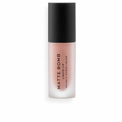 Huulepulk Revolution Make Up Matte Bomb, 4,6 ml, Nude charm hind ja info | Huulepulgad, -läiked, -palsamid, vaseliin | kaup24.ee