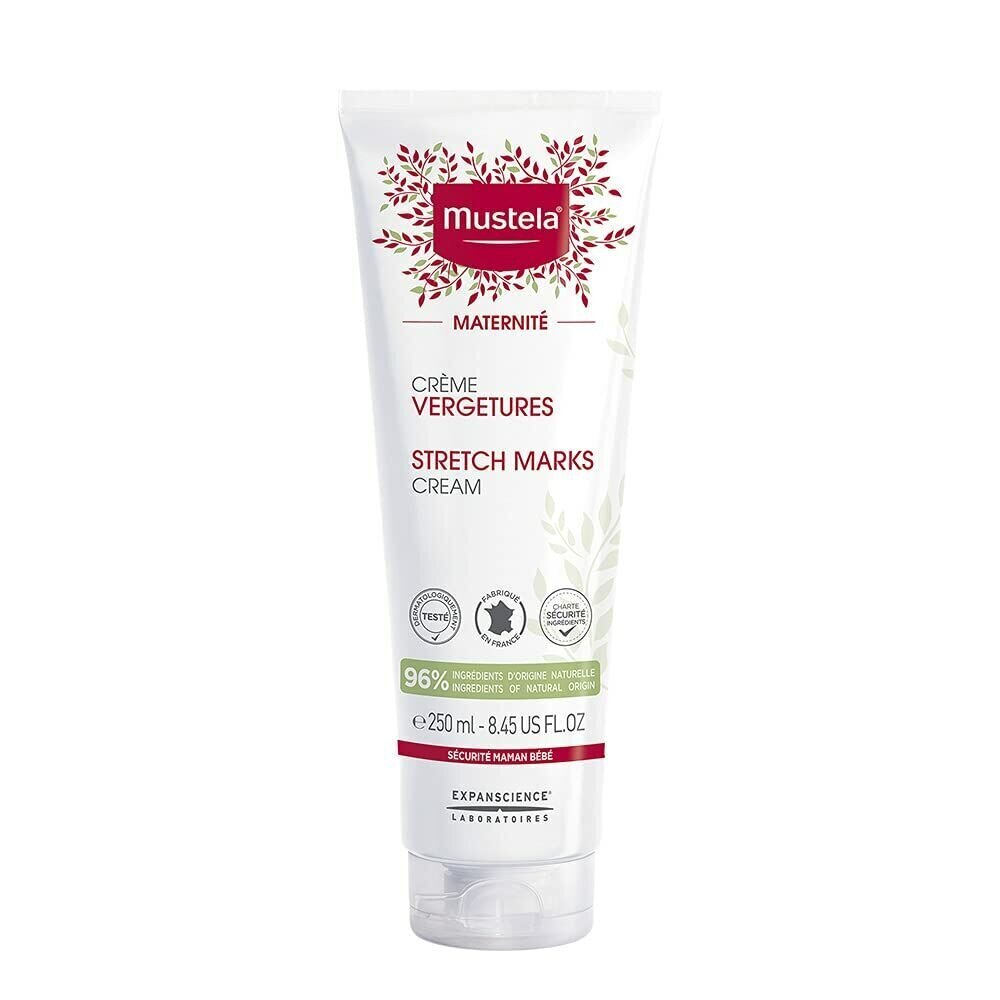 Venitusarmide kreem Mustela Raseduskreem Stretch Marks Prevention 3 in 1, 250ml цена и информация | Tselluliidivastane hooldus | kaup24.ee