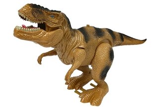 Тираннозавр со звуковыми и световыми эффектами, зеленый цена и информация | Игрушки для мальчиков | kaup24.ee