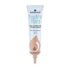 Увлажняющий оттеночный крем  Essence Hydro Hero 10-soft nude SPF 15, 30 мл цена и информация | Пудры, базы под макияж | kaup24.ee