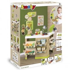 Kaubanduskeskus lastele Smoby Fresh Market 43 tarvikut цена и информация | Игрушки для девочек | kaup24.ee