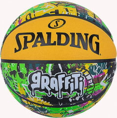 Мяч Spalding Graffitti цена и информация | Баскетбольные мячи | kaup24.ee