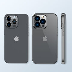 Joyroom 14Q Case for iPhone 14 cover with metallic frame black (JR-14Q1-black) hind ja info | Telefoni kaaned, ümbrised | kaup24.ee