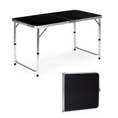 Modernhome Tourist table folding camping table black цена и информация | Туристическая мебель | kaup24.ee