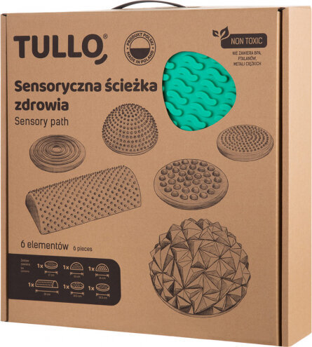 Am Tullo Sensory set of health path 6 pcs. Tullo 490 цена и информация | Massaažikaubad | kaup24.ee