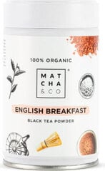 Matcha & Co English Breakfast Organic Black Tea Powder 70g цена и информация | Чай | kaup24.ee