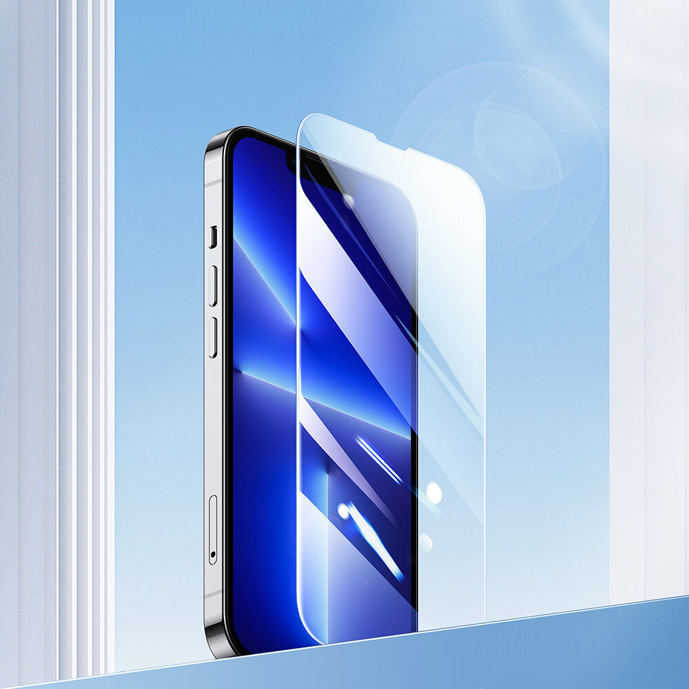 Joyroom Knight 2,5D FS TG 5x glass iPhone 14 Pro Max full screen (JR-DH08) hind ja info | Ekraani kaitsekiled | kaup24.ee