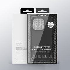 Nillkin Super Frosted PRO Magnetic Back Cover for Apple iPhone 14 Pro Black цена и информация | Чехлы для телефонов | kaup24.ee