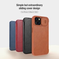 Nillkin Qin Book PRO Case for Apple iPhone 14 Plus Black hind ja info | Telefoni kaaned, ümbrised | kaup24.ee