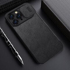 Nillkin Qin Book PRO Case for Apple iPhone 14 Pro Max Black hind ja info | Telefoni kaaned, ümbrised | kaup24.ee