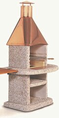 Открытый бетонный гриль Variant Comfort с крышей из нержавеющей стали цена и информация | Грили | kaup24.ee