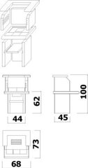 Betoonist väligrill VARIANT MINI hind ja info | Grillid | kaup24.ee