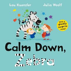 Calm Down, Zebra Main цена и информация | Книги для малышей | kaup24.ee