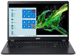 Acer Aspire 3 A315-56, 15.6'' FHD, i3, 8/256GB, SWE - NX.HT8EL.004 цена и информация | Ноутбуки | kaup24.ee