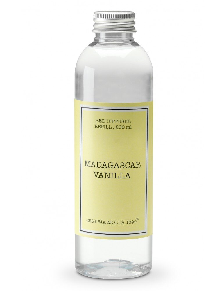 Kodulõhnastaja difuuser Cereria Molla Madagascar vanilla 200 ml, täidis цена и информация | Kodulõhnastajad | kaup24.ee