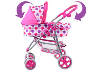 Nukukäru 3in1, roosa hind ja info | Tüdrukute mänguasjad | kaup24.ee