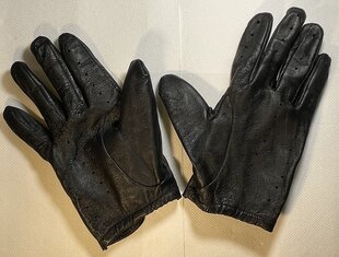 Мужские кожаные тонкие перчатки цена и информация | Мужские шарфы, шапки, перчатки | kaup24.ee