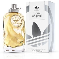 Туалетная вода Adidas Born Original EDT мужской 75 ml цена и информация | Мужские духи | kaup24.ee