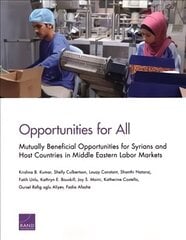 Opportunities for All: Mutually Beneficial Opportunities for Syrians and Host Countries in Middle Eastern Labor Markets hind ja info | Ajalooraamatud | kaup24.ee