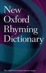 New Oxford Rhyming Dictionary 2nd Revised edition цена и информация | Пособия по изучению иностранных языков | kaup24.ee