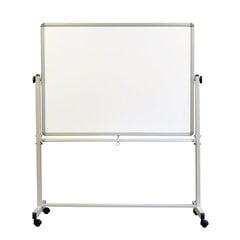 Kahepoolne pööratav magnettahvel MEMOBE BASIC, 120x90 cm, mobiil hind ja info | Kirjatarbed | kaup24.ee