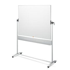 Kahepoolne pööratav magnettahvel NOBO CLASSIC 150x120 cm, mobiilne alus, valge sp. hind ja info | Kirjatarbed | kaup24.ee