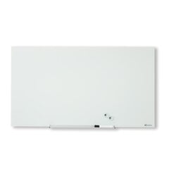 Klaasist valge magnettahvel Nobo Impression Pro, laiekraan 57", 126x71 cm hind ja info | Kirjatarbed | kaup24.ee