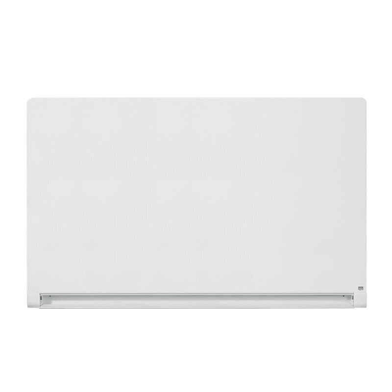 Klaasist valge magnettahvel NOBO Impression Pro, laiekraan 85", 190 x 100 cm, ümarate nurkadega hind ja info | Kirjatarbed | kaup24.ee