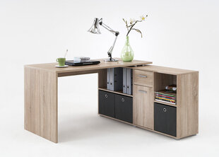 Письменный стол Lex, светло-коричневый цена и информация | Компьютерные, письменные столы | kaup24.ee
