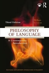 Philosophy of Language: A Contemporary Introduction 3rd edition hind ja info | Võõrkeele õppematerjalid | kaup24.ee