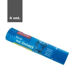 Prügikotid märkmetega KUCHCIK LDPE, 120 L, 13 mikronit, 10 tk., pakis 4 tk. hind ja info | Prügikotid | kaup24.ee