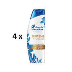 Шампунь HEAD & SHOULDERS Supreme MOISTURE, 270 мл, в упаковке 4 шт. цена и информация | Head & Shoulders Духи, косметика | kaup24.ee