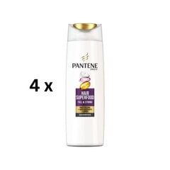 Šampoon PANTENE SUPERFOOD, 400 ml, pakis 4 tk. цена и информация | Шампуни | kaup24.ee