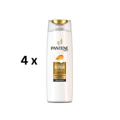 PANTENE Repair & Protect taastav ja ennastkaitsev šampoon, 400 ml, pakis 4 tk. hind ja info | Šampoonid | kaup24.ee