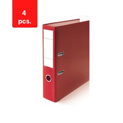 Köide ELLER, A4, ökonoomne, 75 mm pakend 4 tk., punane sp. hind ja info | Kirjatarbed | kaup24.ee