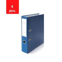 Папка-регистратор ELLER, А4, экономичная, 75 мм в пачке 4 шт., синяя  цена и информация | Канцелярские товары | kaup24.ee