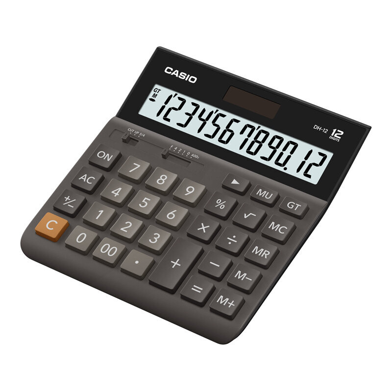 Lauakalkulaator CASIO DH-12, 151 x 159 x 28,5 mm цена и информация | Kirjatarbed | kaup24.ee