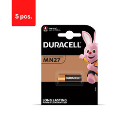Батарейки DURACELL MN27, 1 шт., упаковка 5 шт. цена и информация | Батарейки | kaup24.ee
