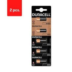 Батарейки DURACELL MN21, HSDC 1 шт., в упаковке 10 шт. цена и информация | Батарейки | kaup24.ee