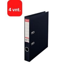 Sideaine ESSELTE No1 VIVIDA, A4, standard, 50 mm, pakend 4 tk, must sp. hind ja info | Kirjatarbed | kaup24.ee