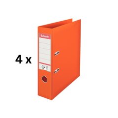 Папка-регистратор ESSELTE №1 POWER, А4, стандартная, 75 мм, в упаковке 4 шт., оранжевая цена и информация | Канцелярские товары | kaup24.ee