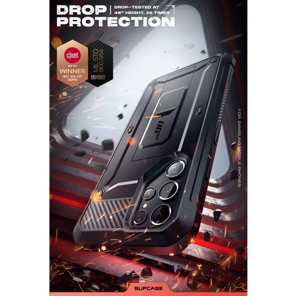 Supcase Unicorn Beetle Pro 2-SET Galaxy S22 Ultra Black hind ja info | Telefoni kaaned, ümbrised | kaup24.ee