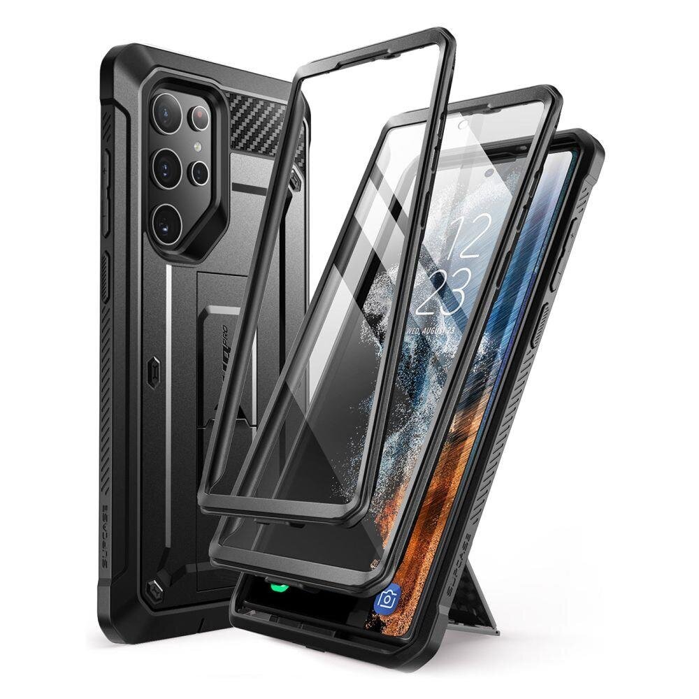 Supcase Unicorn Beetle Pro 2-SET Galaxy S22 Ultra Black цена и информация | Telefoni kaaned, ümbrised | kaup24.ee