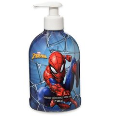 Vedel kätepesuseep lastele Spider-Man, 500 ml цена и информация | Косметика для мам и детей | kaup24.ee