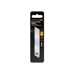 Клинок для универсального ножа с ломающимся лезвием Fiskars CarbonMax 18мм, 10 шт (1048066) цена и информация | Механические инструменты | kaup24.ee