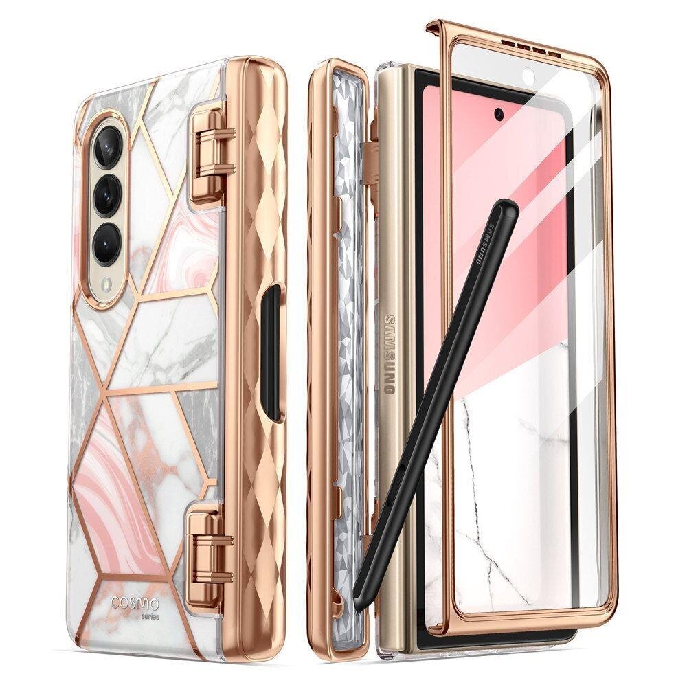 Supcase Cosmo PEN Galaxy Fold 4 Marble цена и информация | Telefoni kaaned, ümbrised | kaup24.ee